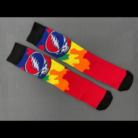 Grateful Dead Socks 💀⚡️NEW - Picture 1 of 4